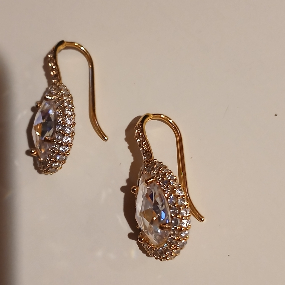 Kate Spade New York Pave Halo Earrings - Picture 11 of 13